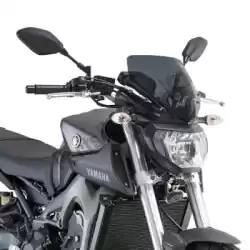 Here you can order the givi a2115 windshield yamaha mt-09 2013 from Givi, with part number 87818054: