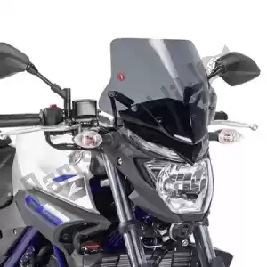 GIVI 877180830 givi a2127-specific screen, smoked 28 x 38 cm - Bottom side