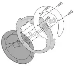 Here you can order the givi bf23-flange for fitting tank bags mt09 trace.. From Givi, with part number 870661912: