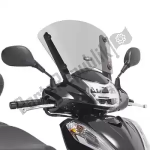 GIVI 87099681 givi d1143s-smoked low screen only with oem scree.. - Bottom side
