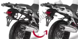 GIVI 873100570 givi plxr1110-quick rel. holder cross tourer - Upper side