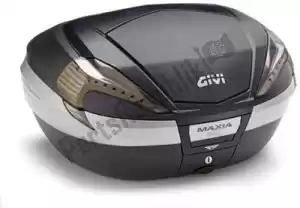 GIVI 87024015 estojo givi v56nnt-v56 com tampa preta de alumínio ref. - Lado superior