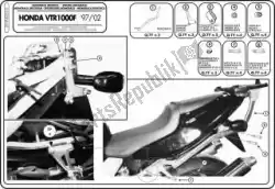 Aqui você pode pedir o givi 251f monorack vtr1000f 97 em Givi , com o número da peça 87110330: