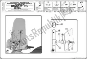 GIVI 87901215 givi a110a-kit montaggio parabrezza per 107a - Il fondo