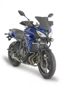 GIVI 870996812 givi d2130bo-niski sportowy ekran matowy czarny - Górna strona
