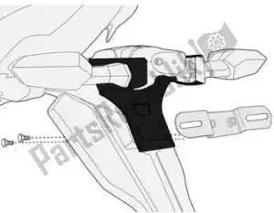GIVI 87037042 givi in4114kit kit to move the indicators versys .. - Bottom side
