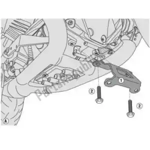 GIVI 870996576 givi rp1144kit-install kit for rp1144 - Bottom side