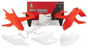 RTECH 563230536 conjunto de plásticos 6 peças com caixa de ar ktm (oe) 18 - Lado inferior