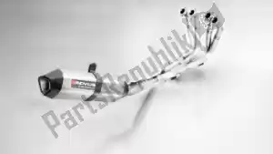 REMUS 014883087015 exh set hexacone titanium race - Bottom side