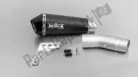 056782158017, Remus, Exh set hypercone inox nero race    , Nuovo