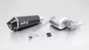 REMUS 406782155217 exh set hypercone stainless steel black eec - Bottom side