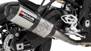 REMUS 014883087015 exh set hexacone titanium race - Upper side