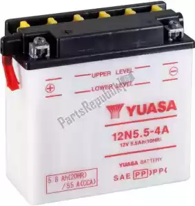 YUASA 101104 batería 12n5.5-4a - Lado inferior