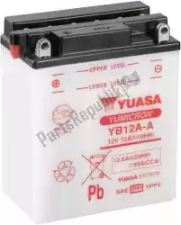 Aqui você pode pedir o bateria yb12a-a em Yuasa , com o número da peça 101145: