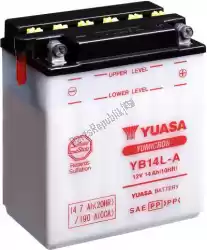 Ici, vous pouvez commander le batterie yb14l-a auprès de Yuasa , avec le numéro de pièce 101148: