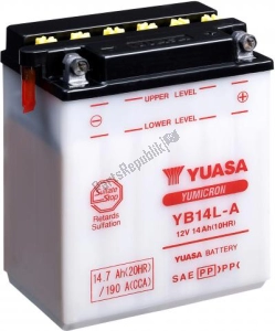 YUASA 101148 batterie yb14l-a - Unterseite