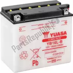 Qui puoi ordinare batteria yb16l-b da Yuasa , con numero parte 101150: