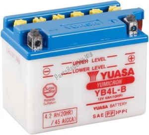 YUASA 101159 batería yb4l-b - Lado inferior