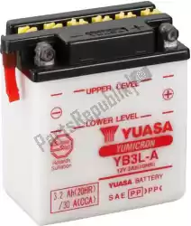 Here you can order the battery yb3l-a from Yuasa, with part number 101161: