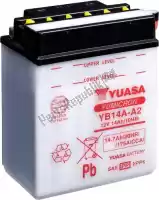 101181, Yuasa, batteria yb14a-a2    , Nuovo