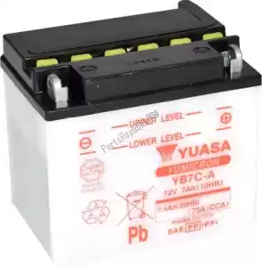 YUASA 101192 accu yb7c-a - Onderkant