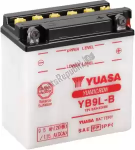 YUASA 101200 bateria yb9l-b - Lado inferior