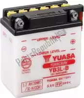 101201, Yuasa, Bateria yb3l-b    , Novo