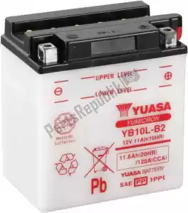 YUASA 101202 battery yb10l-b2 - Bottom side