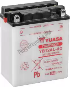 YUASA 101203 bateria yb12al-a2 - Lado inferior