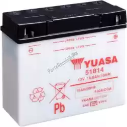 Qui puoi ordinare batteria 51814 da Yuasa , con numero parte 101211: