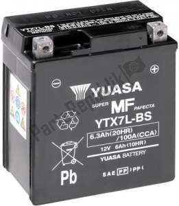YUASA 102004 batterie ytx7l-bs (cp) - La partie au fond