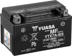 Here you can order the battery ytx7a-bs (cp) from Yuasa, with part number 102009: