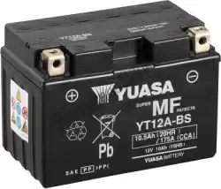 Here you can order the battery yt12a-bs (dry) (cp) from Yuasa, with part number 102010: