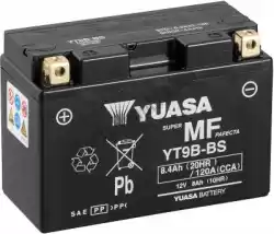 Ici, vous pouvez commander le batterie yt9b-bs (sèche) (cp) auprès de Yuasa , avec le numéro de pièce 102014: