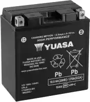 102022, Yuasa, Battery ytx20ch-bs hpmf (cp)    , New