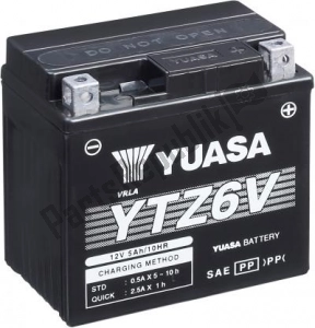 YUASA 103001 batteria ytz6v (a secco) (cp) - Il fondo