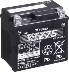 Ici, vous pouvez commander le batterie ytz7s (loi) auprès de Yuasa , avec le numéro de pièce 103002: