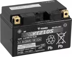 YUASA 103004 batterie ytz10s (loi) - La partie au fond