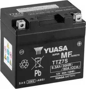 YUASA 106002 batterie ttz7s (loi) - La partie au fond