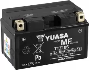 YUASA 106004 accu ttz10s (cp) - Onderkant