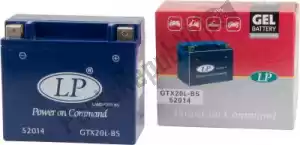 LANDPORT 1009485 bateria gtx20-3 52014 - Lado inferior