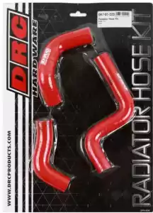 DRC D4701223 tubo flessibile del radiatore, rosso - Il fondo
