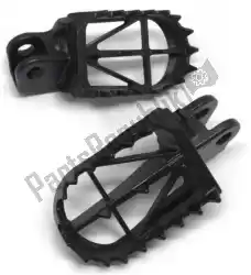 Here you can order the wide foot pegs, mid (stock) from DRC, with part number D4802521: