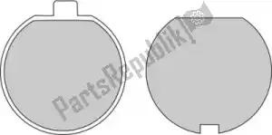FERODO 095181 brake pad fdb181p brake pads organic - Bottom side