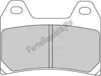 0952099, Ferodo, Brake pad fdb2099p brake pads organic    , New