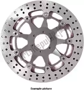FERODO 09804000 disk fmd0400r - Bottom side