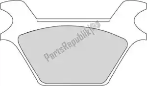FERODO 0952001 brake pad fdb2001p brake pads organic - Bottom side