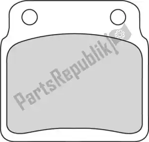 FERODO 0952016X brake pad fdb2016sg brake pads sinter - Bottom side