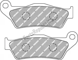 FERODO 0952018X brake pad fdb2018sg brake pads sinter - Bottom side