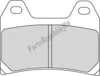 0952042, Ferodo, Brake pad fdb2042p brake pads organic    , New